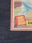 1962 Topps Babe Ruth Babe Hits 60 Card