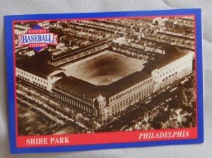 Shibe Park Classic Baseball Stadium Card