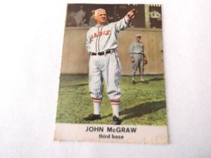 John McGraw 1961 Golden Press Baseball Card #23