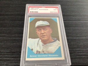 1960 Fleer Grover Cleveland Alexander Card #5