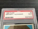 1960 Fleer Grover Cleveland Alexander Card #5