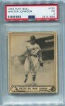 1940 Play Ball Walter Johnson #120 Card