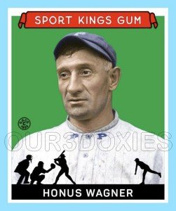 Honus Wagner Custom Art Card - Pittsburgh Pirates