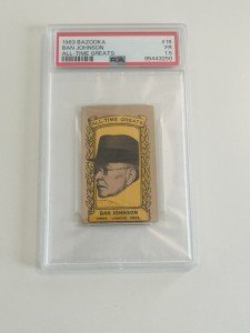 1963 Bazooka Ban Johnson Sports Card #16