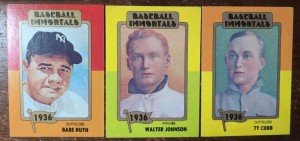 1980-87 SSPC Hall of Fame Cards Selection