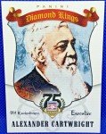 Alexander Cartwright 2014 Panini Hall of Fame Card