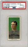 T206 Cy Young Portrait Sweet Caporal PSA 2.5