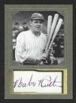 Babe Ruth Yankees Trading Card - D. Gordon ACEO