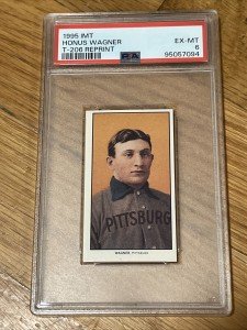 Honus Wagner 1909-11 T206 PSA 6 Reprint Card