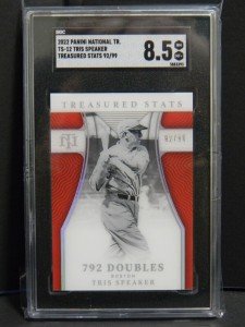2022 Panini National Treasures Tris Speaker Card 92/99