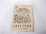 John McGraw 1961 Golden Press Baseball Card