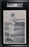 1921 Grover Cleveland Alexander Exhibit Card SGC 1.5