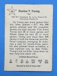 1961 Golden Press Cy Young Sports Card