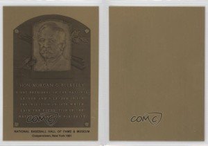 1981-89 Metallic Hall of Fame Plaques Set