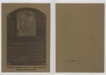 1981-89 Metallic Hall of Fame Plaques Set