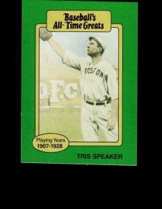 Tris Speaker Sports Card #NNO BFU5R5S2P83