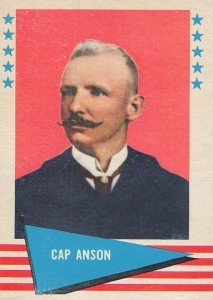 Cap Anson 1961 Fleer Baseball Greats Card