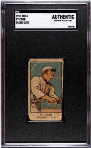 1921 Ty Cobb W551 Sports Card - SGC Authenticated