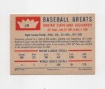 Grover Cleveland Alexander 1960 Fleer Baseball Card