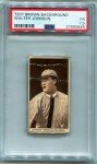 1912 T207 Walter Johnson Brown Border Card