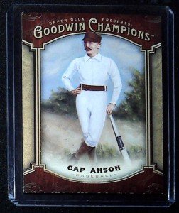 2014 Upper Deck Goodwin Champions Cap Anson Card