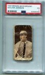 1912 T207 Walter Johnson Brown Border Card