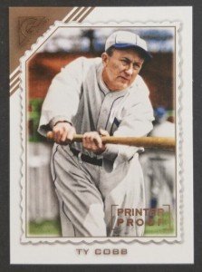 Ty Cobb 2022 Topps Gallery Baseball Card #163