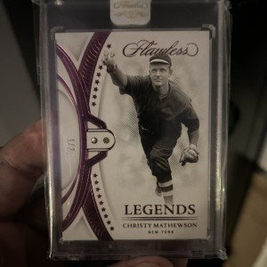 2022 Panini Flawless Christy Mathewson Dual Diamond