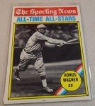1976 Topps Honus Wagner Baseball Card #344
