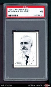 1950 Callahan Morgan G. Bulkeley HOF Card