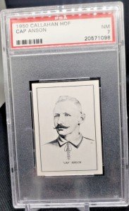 1950-56 Callahan Cap Anson Hall of Fame Card