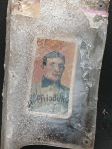 1909 Honus Wagner T206 Card with Damage