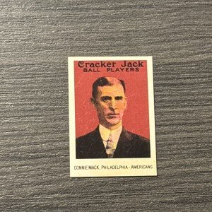 1993 Cracker Jack Connie Mack Baseball Card