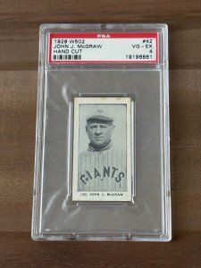 1928 W502 John McGraw HOF Sports Card