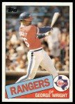 1985 Topps George Wright Baseball Card #443