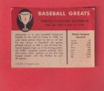 1961 Fleer Baseball Greats - Choose Your Card