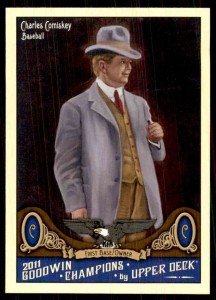 2011 Upper Deck Goodwin Champions Charles Comiskey Card