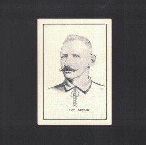 1950 Callahan HOF Cap Anson Card