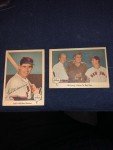 1959 Fleer Ted Williams #75 and #63 Cards