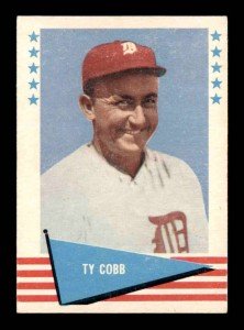 1961 Fleer Ty Cobb #14 Sports Card