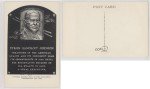 1953 National Baseball Hall of Fame Postcards