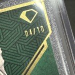 Tris Speaker Topps Diamond Icons Rare Game Bat