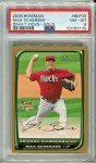 Max Scherzer 2008 Bowman Draft Gold Rookie Card
