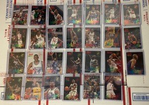 1994-95 Stadium Club Beam Team Complete Set #1-27