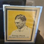 1915 Connie Mack Postaco Stamp SGC 7.5