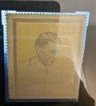 1915 Connie Mack Postaco Stamp SGC 7.5