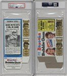1969 Bazooka Baseball Full Box - Babe Ruth & More