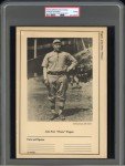 1946 W603 Honus Wagner Sports Card PSA 2