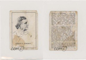 Charlie Comiskey 1950-56 Hall of Fame Card