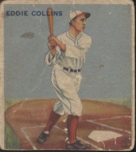 Eddie Collins 1933 Goudey Boston Red Sox Card